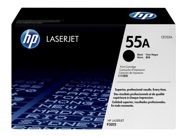 HP 55A Original LaserJet Toner Cartridge Black 6000 Pages