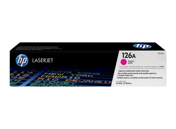 HP 126A Original LaserJet Toner Cartridge Magenta 1000 Pages