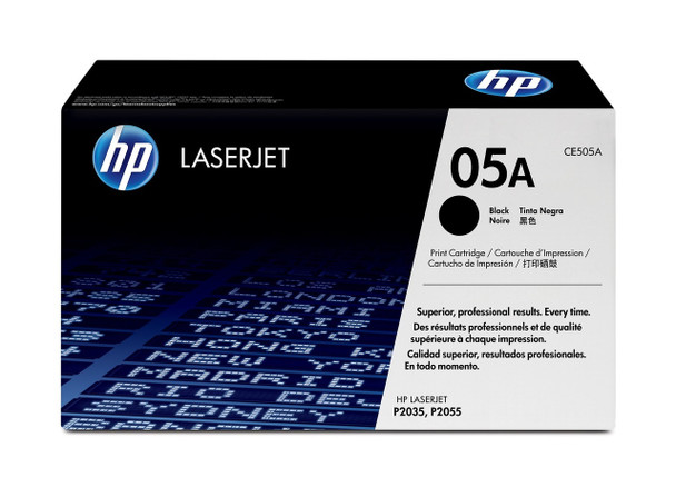HP 05A Original LaserJet Toner Cartridge Black 2300 Pages