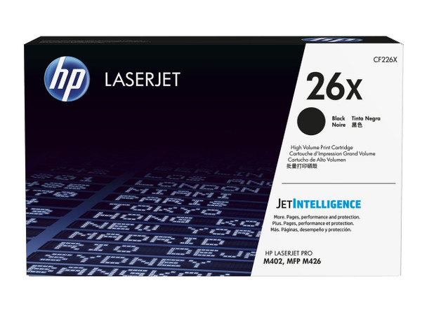 HP Cf226X #26X High Yield Original Laserjet Toner Cartridge 9000 Pages - Black | Its A Mega Thing