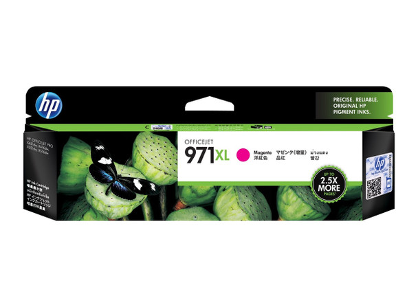 HP Cn627Aa #971Xl High Yield Original Ink Cartridge 6600 Pages - Magenta | Its A Mega Thing