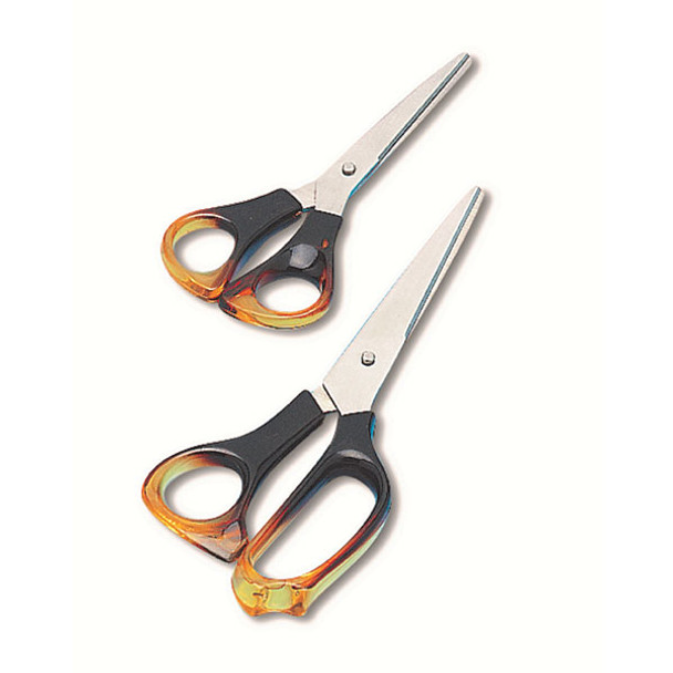 Marbig #975465 Durasharp Scissors - Amber Handle (Hangsell) - 215mm Amber - Marbig, Marbig Australia, marbig office supplies, marbig office accessories, marbig cutter, marbig scissors | It's A Mega Thing