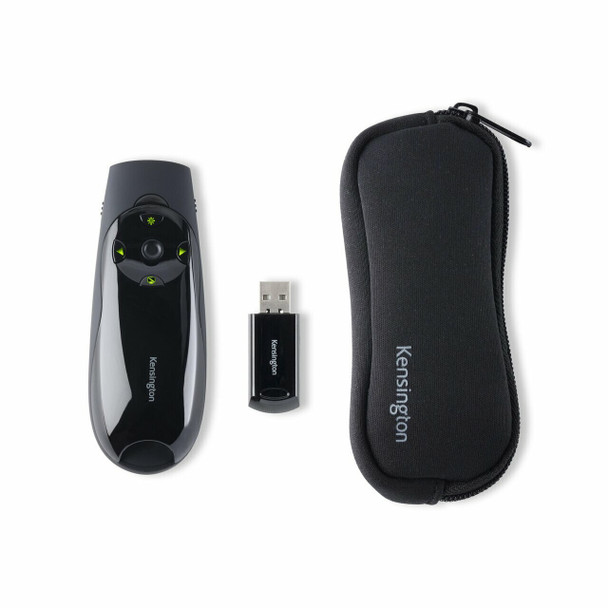 Kensington Black Presenter Expert Wireless with Green Laser