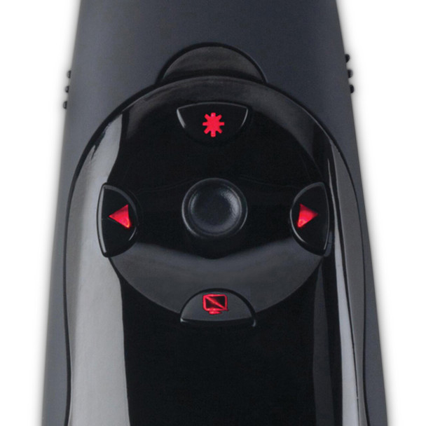 Wireless Expert Presenter with Red Laser Black Kensington