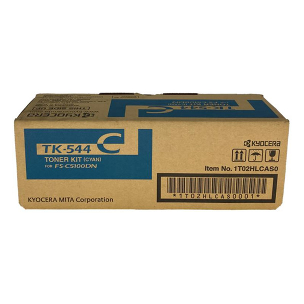 Kyocera TK544C Toner Cartridge Cyan 4000 Pages