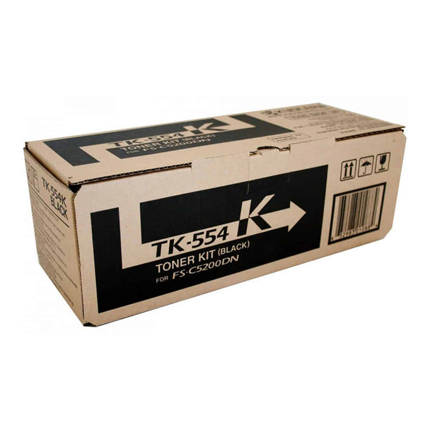Kyocera TK554K Toner Cartridge Black 7000 Pages