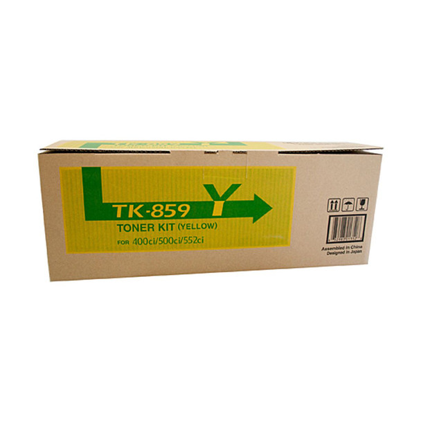 Kyocera TK859Y Toner Cartridge Yellow 18000 Pages