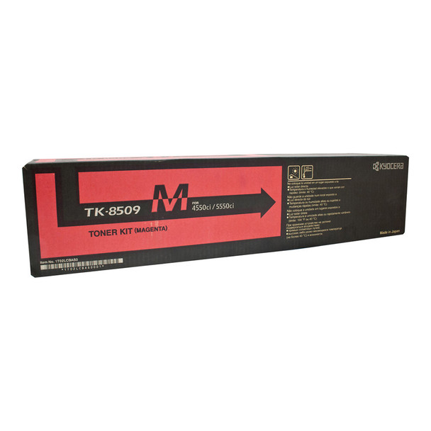 Kyocera TK8509M Toner Cartridge Magenta 30000 Pages