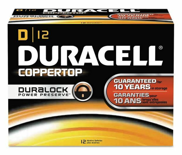 Duracell Mn1300/72 Coppertop Alkaline "D" Batteries 1.5V - Box Of 12 | Its A Mega Thing