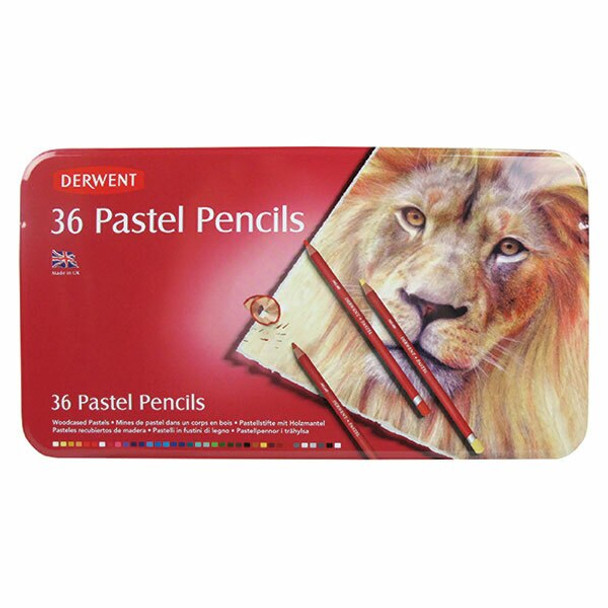 Derwent #R0700307 Pastel Pencil Assorted Tin Of 36 - derwent artist pencils, derwent procolour, Derwent Australia, derwent pencil, derwent colour pencils | It's A Mega Thing