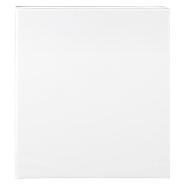 Marbig Lever Arch File Half Arch Clearview A4 White