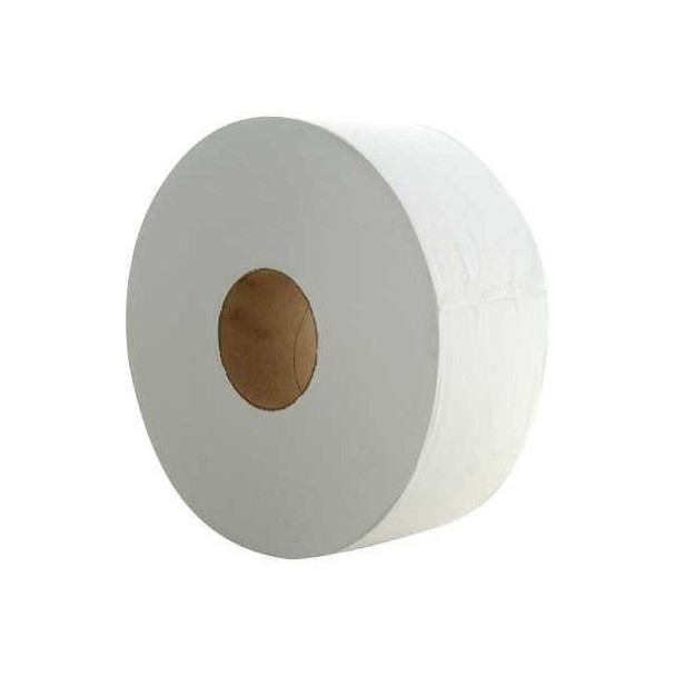 Enviro Saver Recycled Jumbo Toilet Tissue Roll 2 Ply 300m/Roll Ctn8