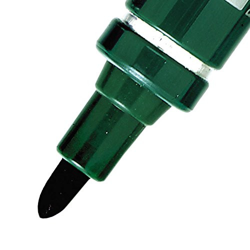 Pentel N50 Bullet Point 1.5mm Permanent Marker Green Box of 12