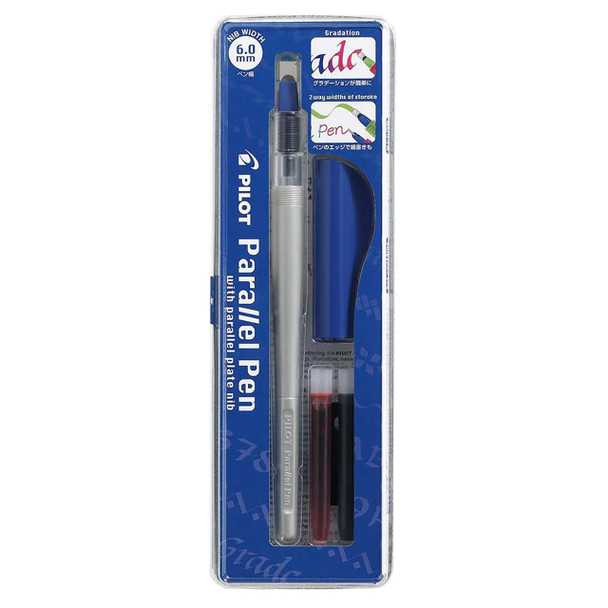 Pilot Parallel Pen with Plate Nib 6.0mm Pack of 1