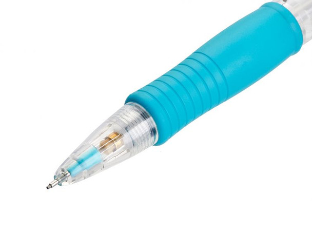 Pilot H-185SL-L Super Grip Mechanical Pencil 0.5mm Lead Blue Barrel Box of 12