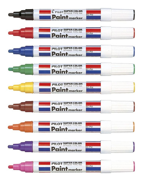 Pilot Blue Super Colour Permanent Paint Marker Bullet Medium Box of 12