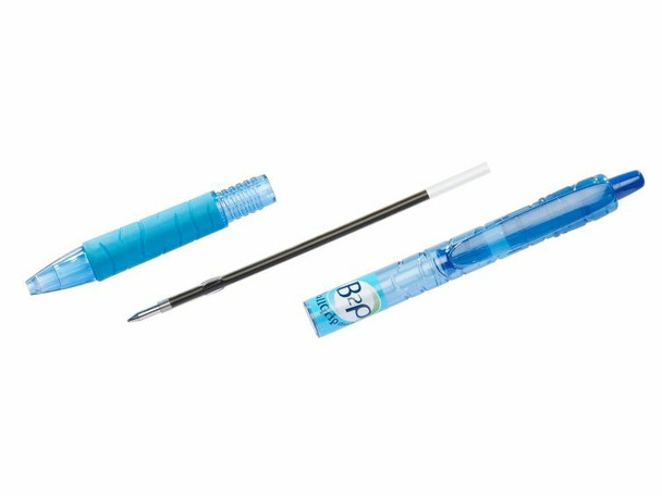 Pilot B2P Grip BegreeN Retractable Ballpoint Pen Medium Black Box of 10
