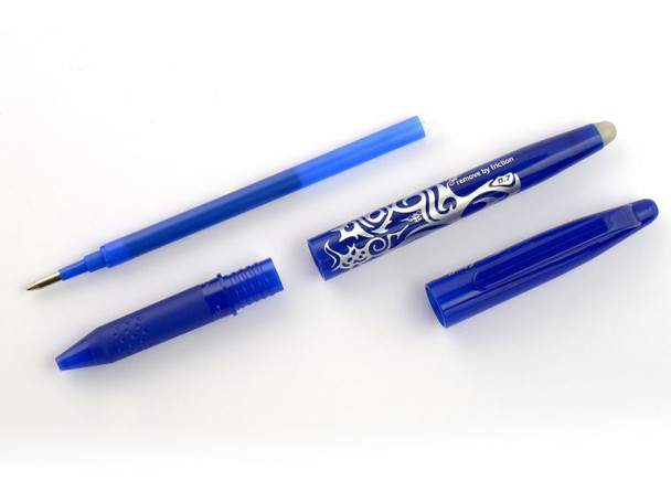 Pilot FriXion Ball Erasable Blue Rollerball Gel Pen Fine Box of 12