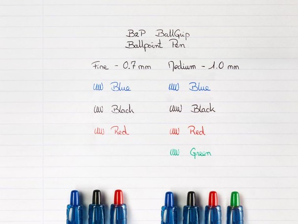 Pilot BegreeN B2P Grip Fine Black Retractable Ballpoint Pen Box of 10
