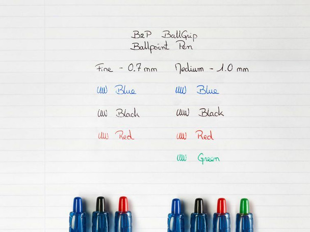 Pilot Begreen B2P Grip Retractable Ballpoint Fine 0.7mm Blue Box of 10