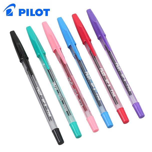 Pilot Blue BP-S The Better Ballpoint Stick Pen Fine Box of 12