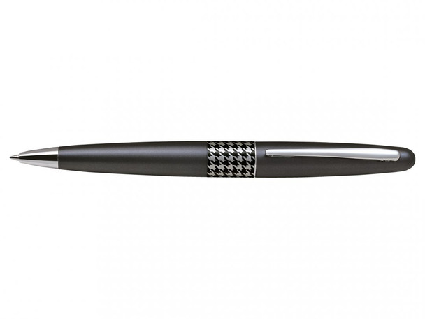 Pilot MR3 Retro Pop Premium Ballpoint Pen Medium Grey Houndstooth Black Ink