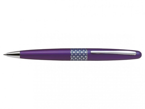 Pilot MR3 Retro Pop Premium Ballpoint Pen Medium Violet Ellipse Black Ink