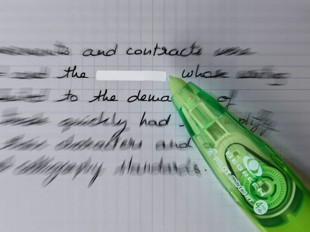 Pilot BegreeN White Line Correction Tape Retractable Box of 10