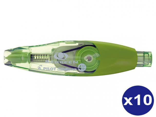 Pilot BegreeN White Line Retractable Correction Tape Box of 10