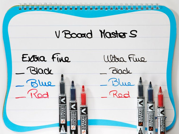 Pilot BegreeN V Board Master S Bullet Whiteboard Marker Bullet Extra Fine Red Box of 10