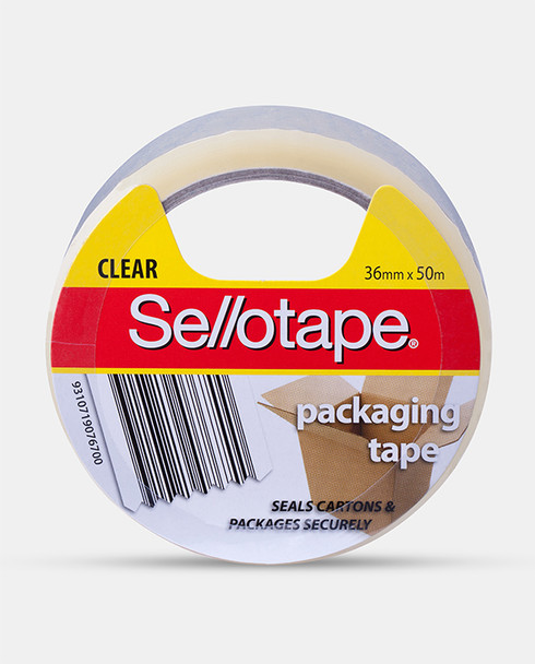 Sellotape Packaging Tape 36mm x 50m Clear Pack of 6