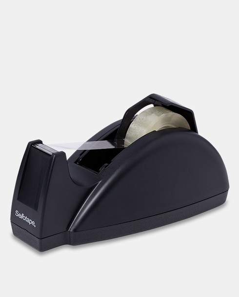 Sellotape Dual Core Dispenser Desktop for 7.6cm and 2.5cm Tape