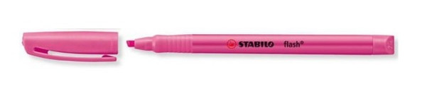 Stabilo #0173661 Flash Highlighter In A Box Of 10 - Pink - stabilo pen, stabilo ballpoint, stabilo pencil, stabilo fineliner, stabilo rollerball | It's A Mega Thing