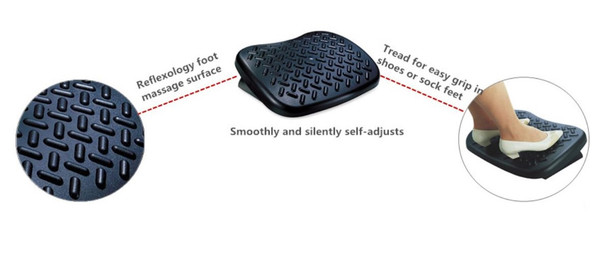 DAC 0267610 MP140 ULTIMATE ADJUSTABLE FOOT REST BLACK