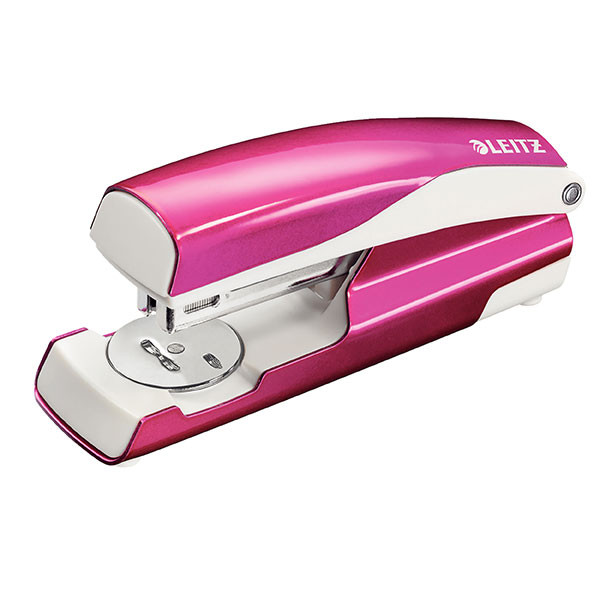 Leitz NeXXt Series WOW Metal Stapler Pink