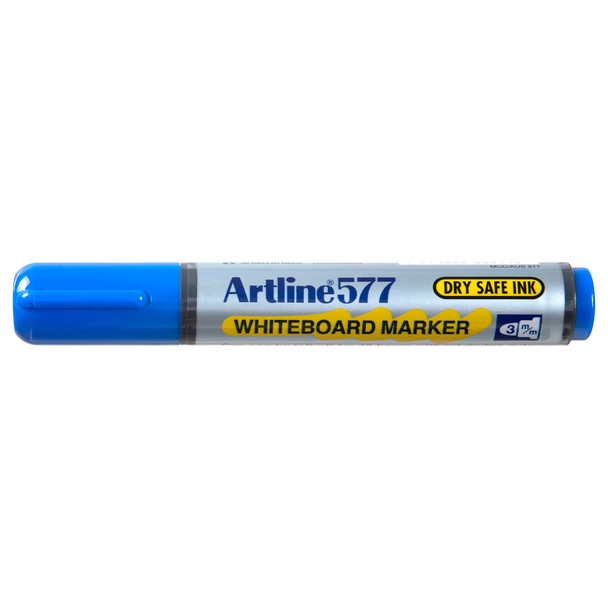 Artline 3mm Bullet Nib Blue 157703 577 Whiteboard Marker Box 12 | Mega Office Supplies