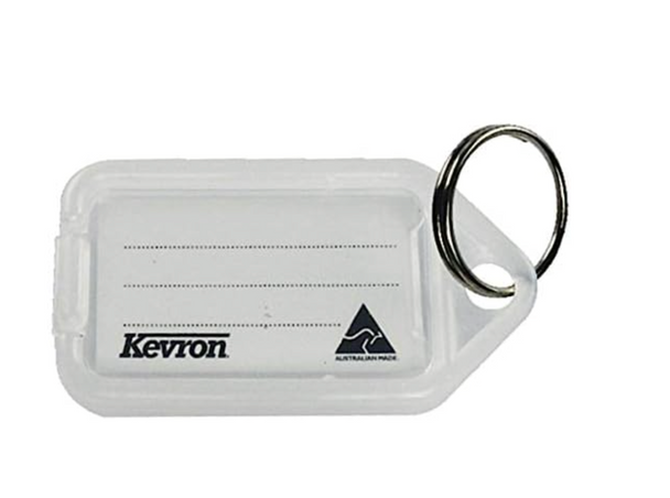 Kevron ID5 Key Tags Clear Bag of 50