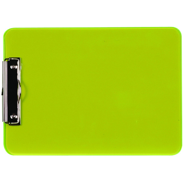 Marbig #40220 Plastic Clipboard Transparent Neon Green A4 Metal Clip - Esselte, Esselte Australia, Esselte stands, Esselte stationery, Esselte office tools, Esselte accessories | It's A Mega Thing