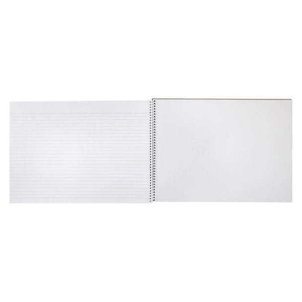 Spirax Project Book 581 252x360mm 20 Leaf/40 Page 8mm Ruled #56060 One Side Only | Mega Office Supplies