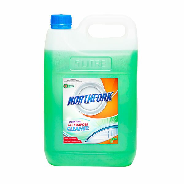 Northfork All Purpose Cleaner Antibacterial 5 Litre Carton of 3