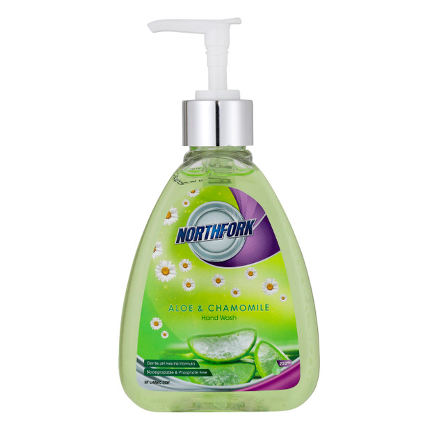 Northfork Liquid Hand Wash Aloe and Chamomile 250ml Carton of 6