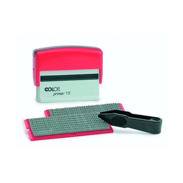 Colop 986155 P15 Do It Yourself Stamp Set 3Mm / 4Mm Letters Black | Its A Mega Thing