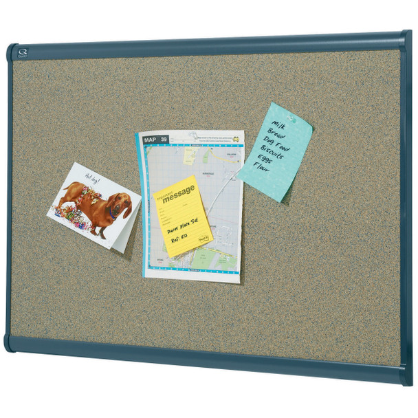 Quartet Prestige Corkboard Graphite Frame 1200 x 900mm 