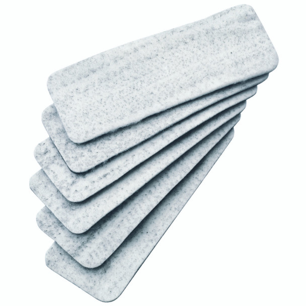 Quartet Magnetic Whiteboard Eraser Refill Pack of 6