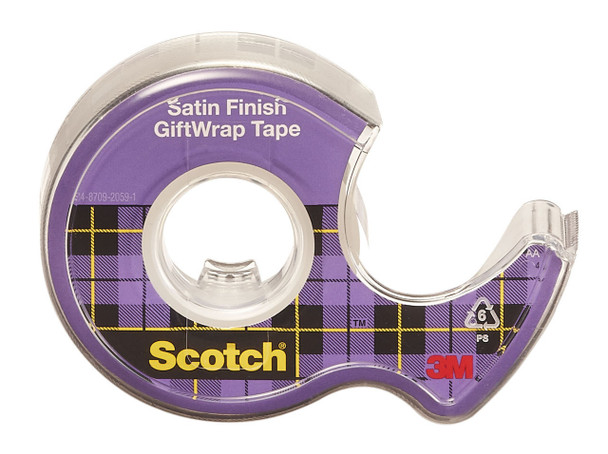 Scotch 15 19mm x 16.5m Clear Giftwrap Tape with Dispenser
