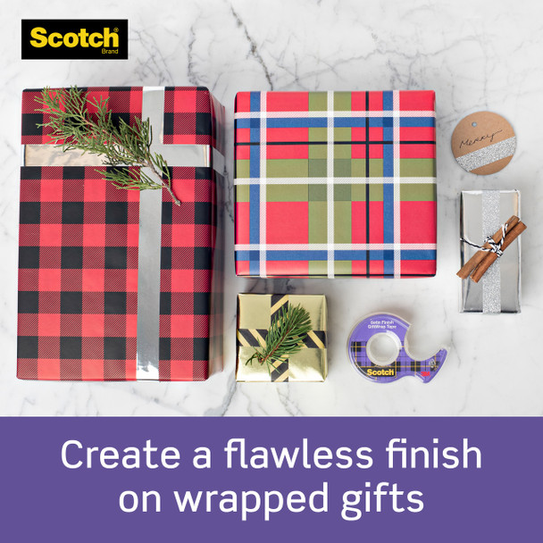 Scotch 15 19mm x 16.5m Giftwrap Tape with Dispenser Clear
