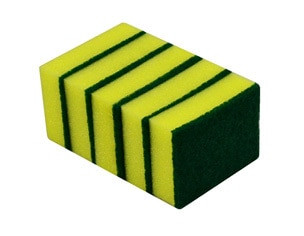 Italplast General Purpose Scourer Sponges Pack 5