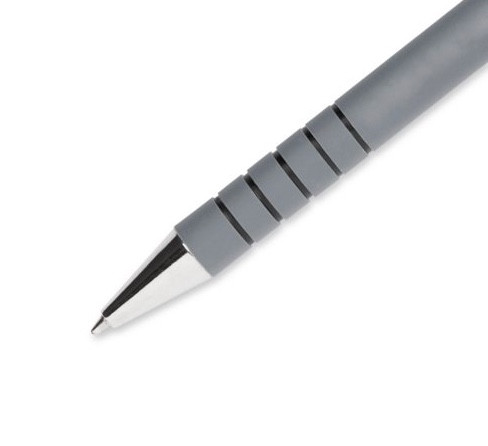 Papermate Retractable Ballpoint Pen Flexgrip Ultra Fine 0.8mm Black Box of 12