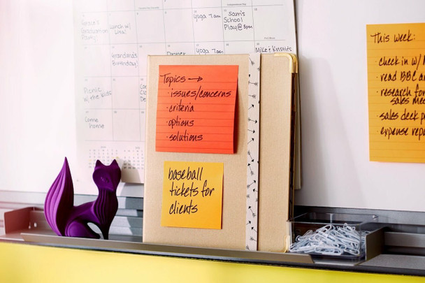 Post-it Super Sticky Notes 675-6SSAN Lined Marrakesh 101 x 101mm Pack of 6