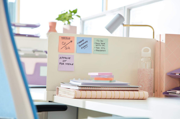 Post-it 70005250496 Recycled Super Sticky Notes 654-5SSNRP 76x76mm Bali Collection - 5/Pack | Its A Mega Thing